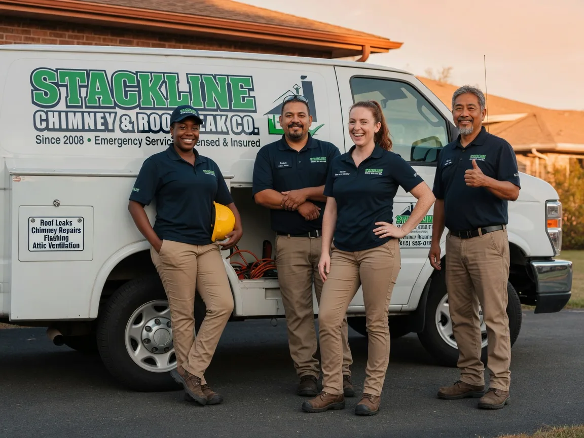 Chimney flashing repair company in Leonore, IL